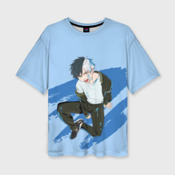 Женская футболка оверсайз Харука Сакура - Ветролом