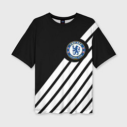 Футболка оверсайз женская Chelsea geometry sport, цвет: 3D-принт