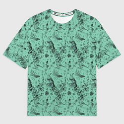 Женская футболка оверсайз В Бузулукском бору