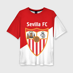 Женская футболка оверсайз Sevilla FC