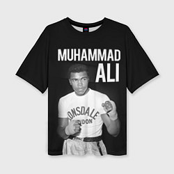 Женская футболка оверсайз Muhammad Ali
