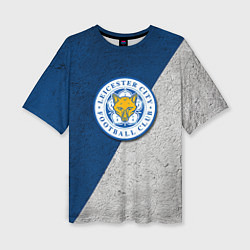 Женская футболка оверсайз Leicester City FC