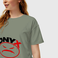 Футболка оверсайз женская Onyx, цвет: авокадо — фото 2