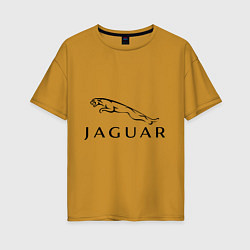 Футболка оверсайз женская Jaguar, цвет: горчичный