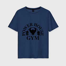 Женская футболка оверсайз Power House Gym