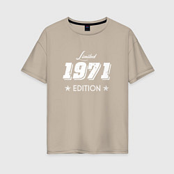 Женская футболка оверсайз Limited Edition 1971