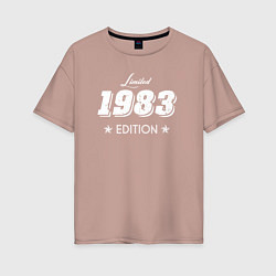 Женская футболка оверсайз Limited Edition 1983