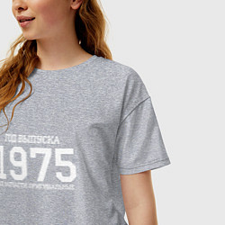Футболка оверсайз женская Год выпуска 1975, цвет: меланж — фото 2