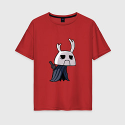 Футболка оверсайз женская Hollow Knight, цвет: красный