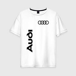 Женская футболка оверсайз Audi Style