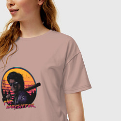 Футболка оверсайз женская The BabySitter, цвет: пыльно-розовый — фото 2