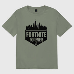 Футболка оверсайз женская Fortnite Forever, цвет: авокадо