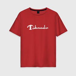 Футболка оверсайз женская Taknado: Champion, цвет: красный
