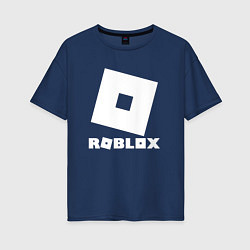 Футболка оверсайз женская ROBLOX, цвет: тёмно-синий