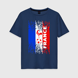Женская футболка оверсайз France Team