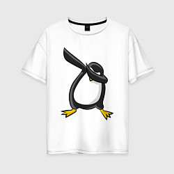 Женская футболка оверсайз DAB Pinguin