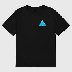 Футболка оверсайз женская RK800 CONNOR, цвет: черный