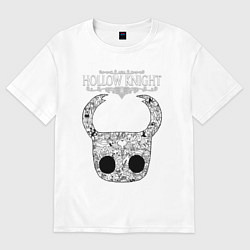 Футболка оверсайз женская Hollow Knight, цвет: белый