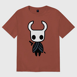 Футболка оверсайз женская Hollow Knight, цвет: кирпичный