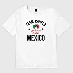 Футболка оверсайз женская Team Canelo, цвет: белый