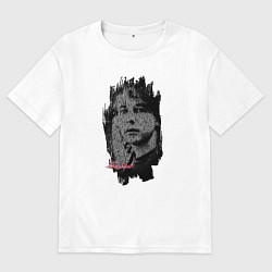 Женская футболка оверсайз Башлачев Александр