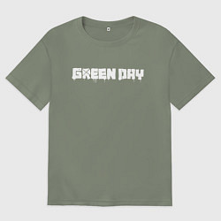 Футболка оверсайз женская GreenDay, цвет: авокадо