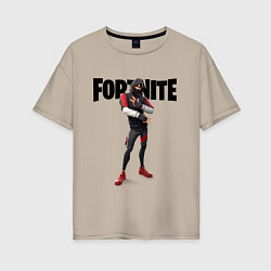 Футболка оверсайз женская FORTNITE IKONIK, цвет: миндальный