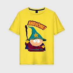 Женская футболка оверсайз CARTMAN