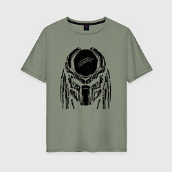 Футболка оверсайз женская PREDATOR, цвет: авокадо