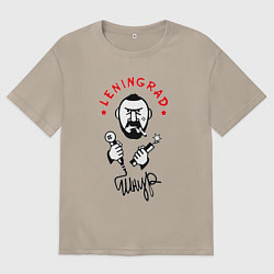 Женская футболка оверсайз Группа Ленинград