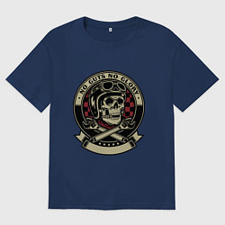 Женская футболка оверсайз No guts no glory