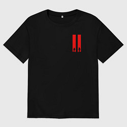 Футболка оверсайз женская THE LAST OF US II, цвет: черный