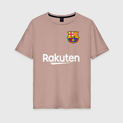Футболка оверсайз женская BARCELONA, цвет: пыльно-розовый