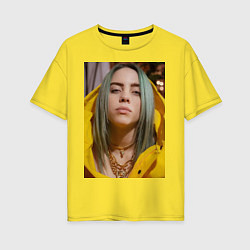 Женская футболка оверсайз Билли Айлиш Billie Eilish