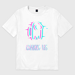 Футболка оверсайз женская Among us, цвет: белый