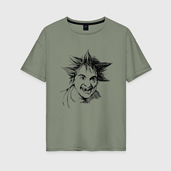 Футболка оверсайз женская Михаил Горшенёв Горшок КиШ, цвет: авокадо