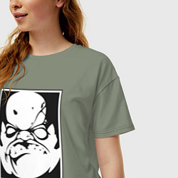 Футболка оверсайз женская Pudge Dota Пудж, цвет: авокадо — фото 2