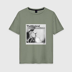 Футболка оверсайз женская House Of Balloons The Weeknd, цвет: авокадо