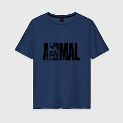 Женская футболка оверсайз ANIMAL ЭНИМАЛ