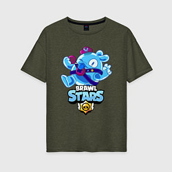 Женская футболка оверсайз SQUEAK BRAWL STARS СКВИК