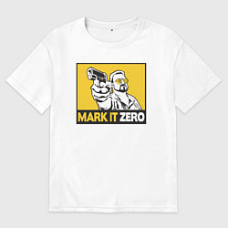 Футболка оверсайз женская Mark It Zero Большой Лебовски, цвет: белый