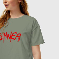 Футболка оверсайз женская FAR CRY 5 SINNER ГРЕШНИК, цвет: авокадо — фото 2