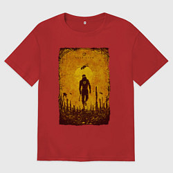 Футболка оверсайз женская FREEMAN HALF-LIFE 2 Z, цвет: красный