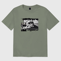 Футболка оверсайз женская Большой куш: Ави Деновиц, цвет: авокадо