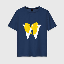 Футболка оверсайз женская W - Wu-Tang Clan, цвет: тёмно-синий