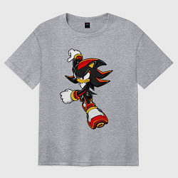 Футболка оверсайз женская SonicSW, цвет: меланж