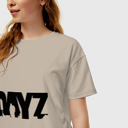 Футболка оверсайз женская DayZ, цвет: миндальный — фото 2