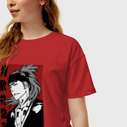Футболка оверсайз женская Рэн Чан, цвет: красный — фото 2