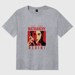 Женская футболка оверсайз Найроби - Матриархат