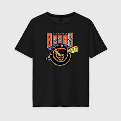 Женская футболка оверсайз Yakima Bears - baseball team